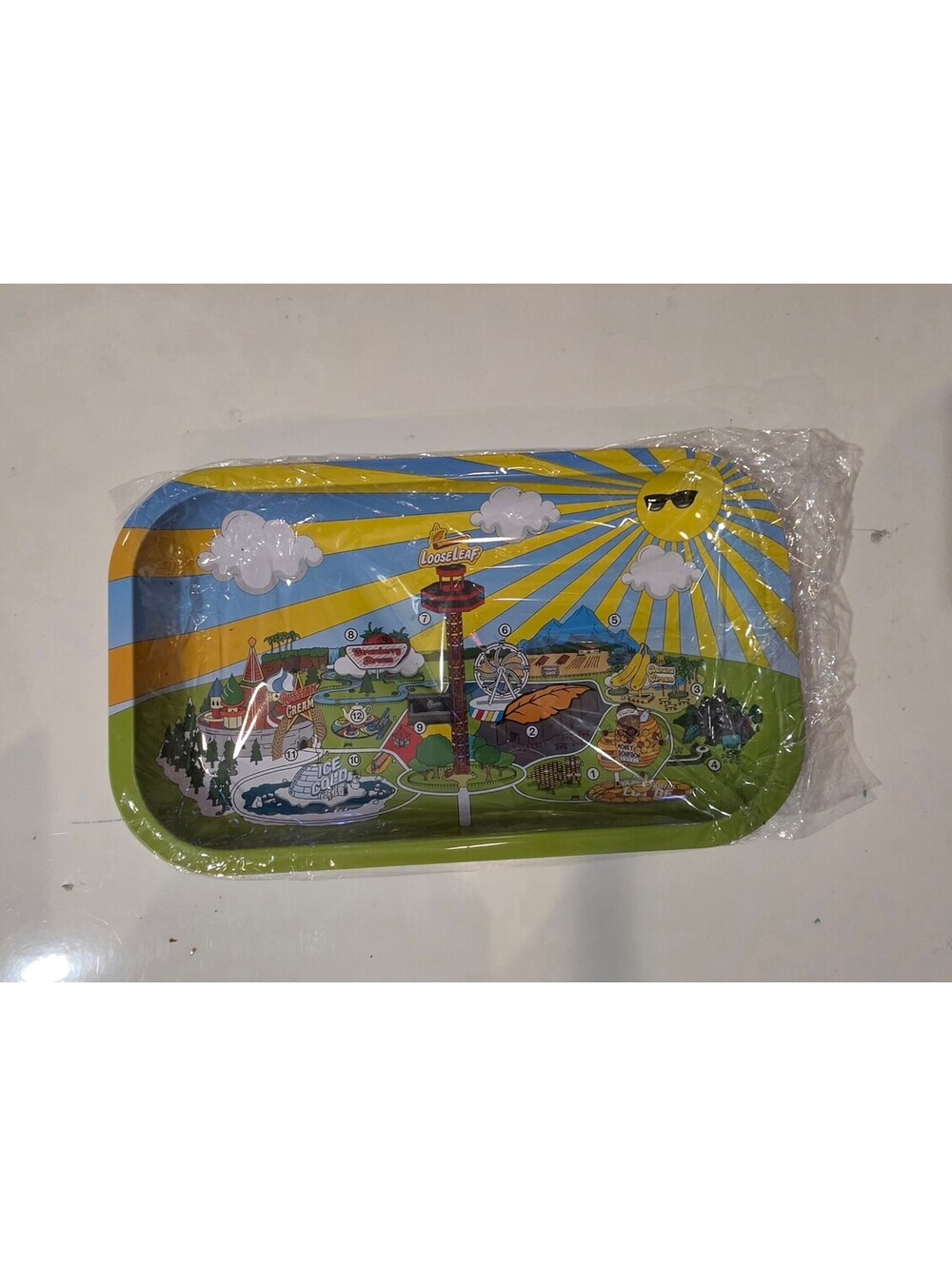 LooseLeaf Amusement Park Graphic Rolling Tray